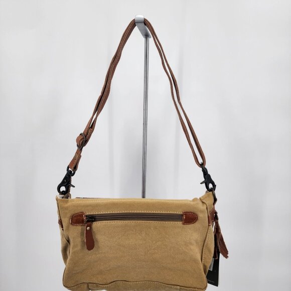 MYRA BAG Floral Etching Western Hand Tooled Crossbody Bag NWT - Picture 14 of 15